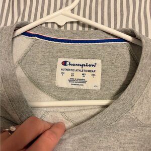 Champion Heather Gray Crewneck